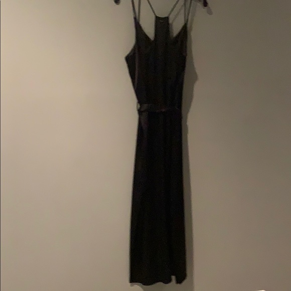 Halston Heritage Dresses & Skirts - Halston Black Satin Dress Halston Heritage Dresses & Skirts - Halston Black Satin Dress